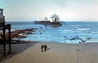 Jetty after storm 1978 [John Robinson] | Margate History